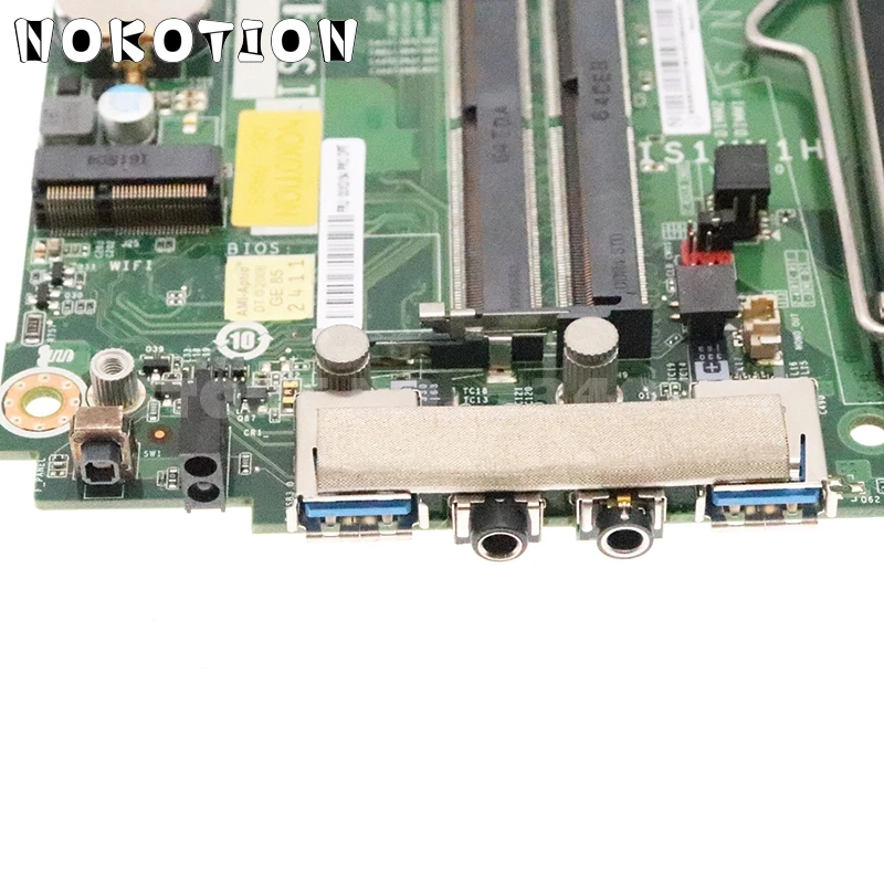 nokotion for lenovo tiny m900 m700 m8600q isixxih motherboard 00xg194 03t7496 mainboard ddr4 full test free global shipping