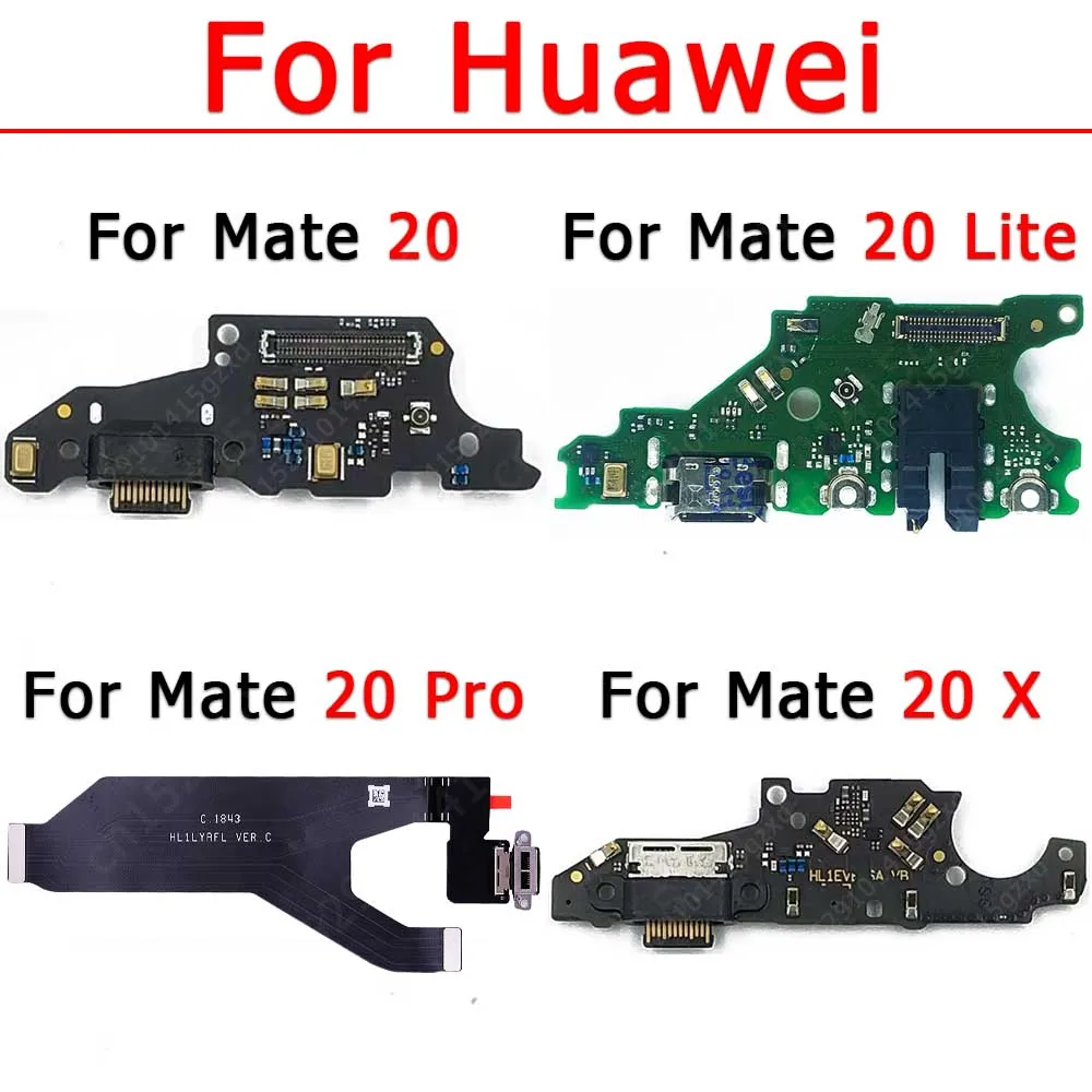 Оригинальная зарядная плата для Huawei Mate 20 Lite Mate20 Pro X 20X зарядный порт док станция с