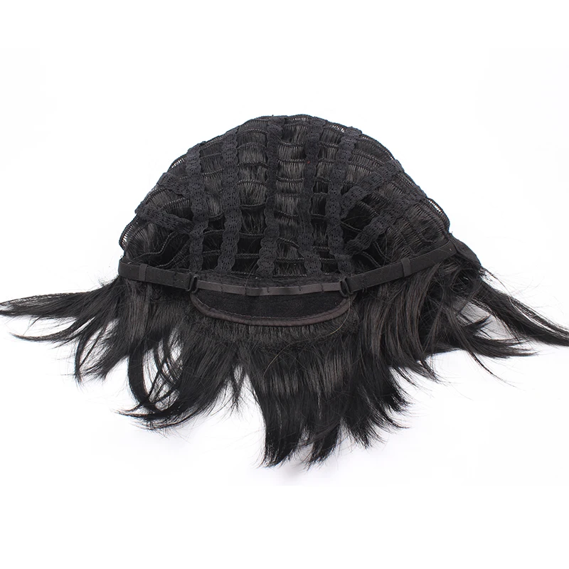 Аниме Наруто Diy косплей парик Кирито Учиха Саске мужской черный короткий