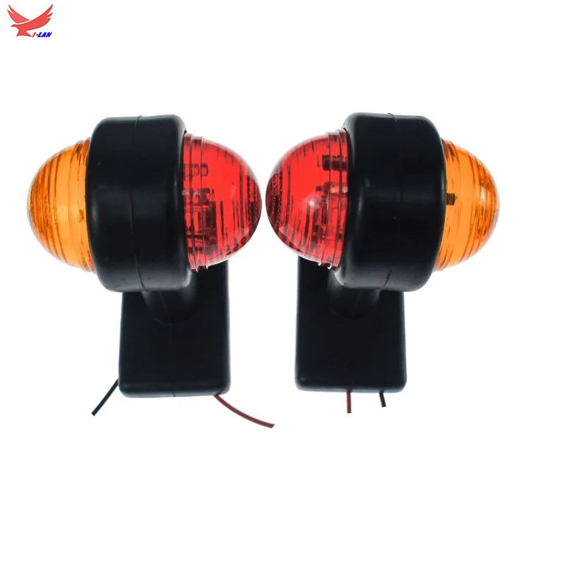2 шт. грузовик прицеп караван светодиодный двойной боковой габаритный светильник