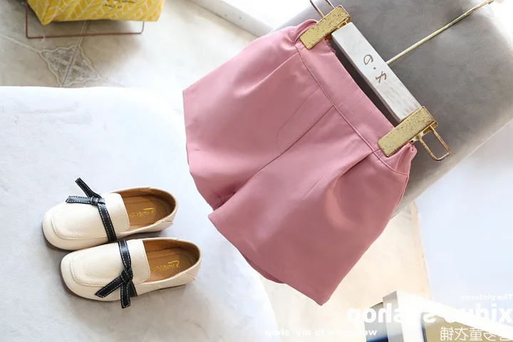 Летняя одежда для девочек 2021 детская наряды топы на бретельках + шорты куртка