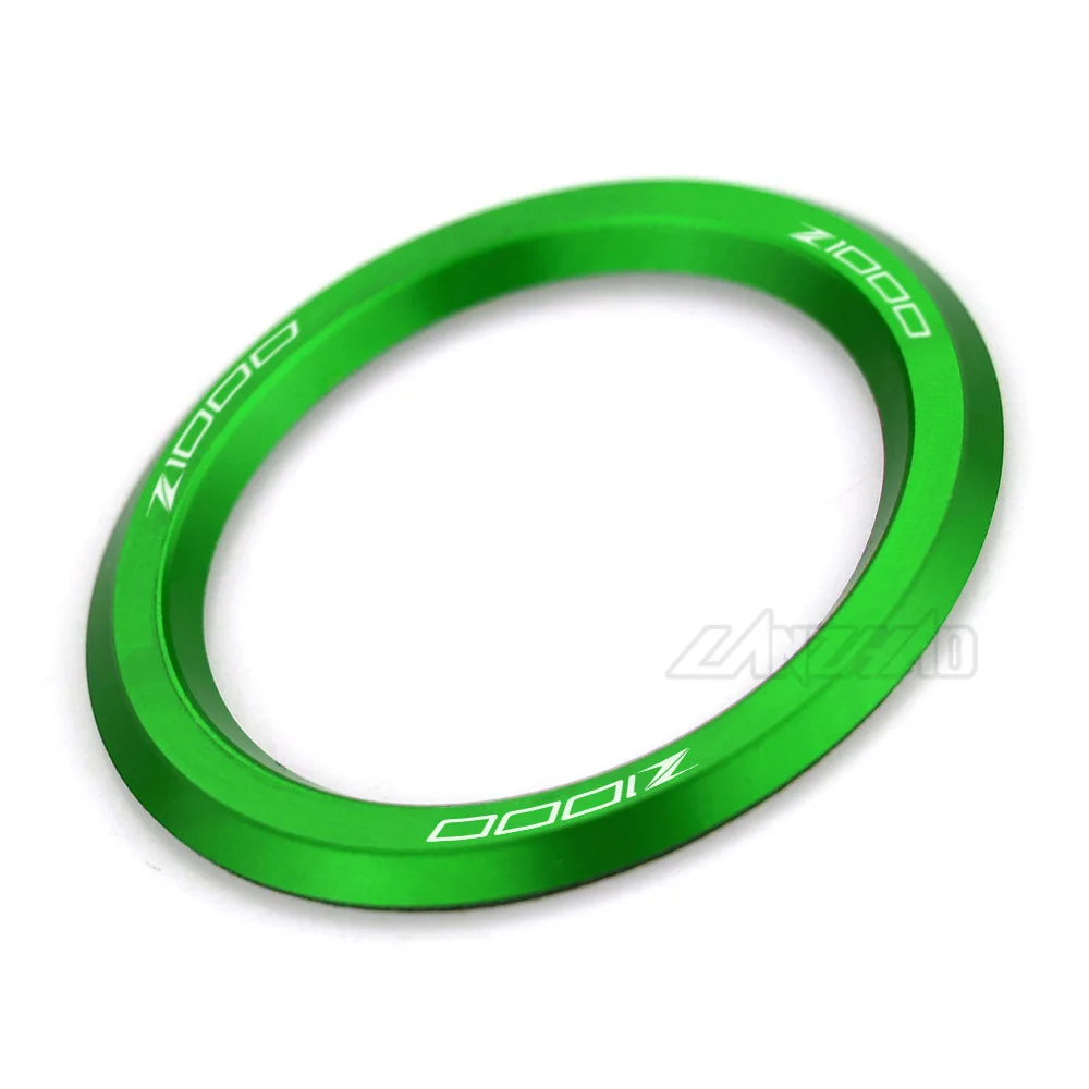 Z1000 Крышка зажигания мотоцикла кольцо выключателя ключа CNC алюминиевые