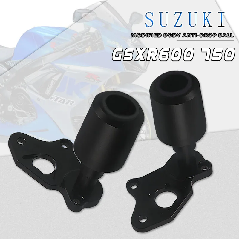 For SUZUKI GSXR 750 600 GSX-R750 GSXR750 GSX-R600 CNC Falling Protection Frame Slider Fairing Guard Anti Crash Pad Protector