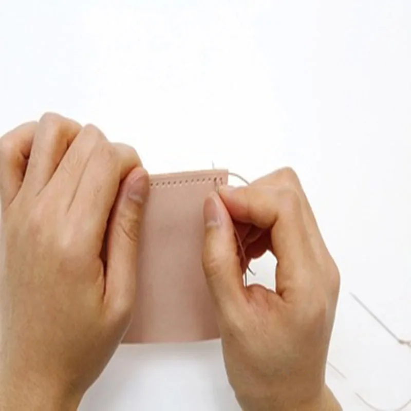 3 шт. Сшитый Кожаный треугольник иглы костюм для 150D|Швейные иглы| |