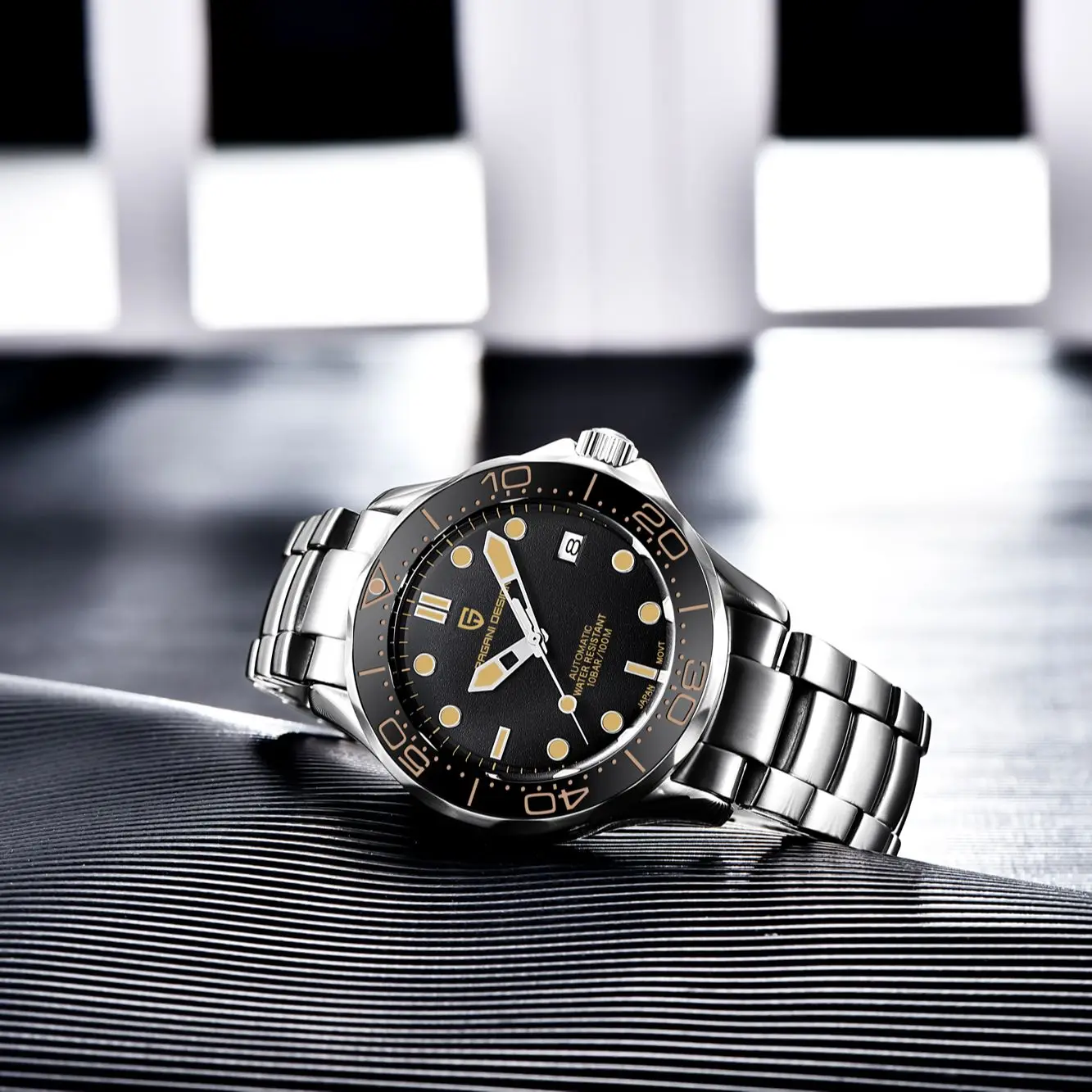 

2021 PAGANI Design Automatic Mechanical Men's Watches Top Luxury Brand Sapphire Glass Stainless Steel Waterproof Watches For Men