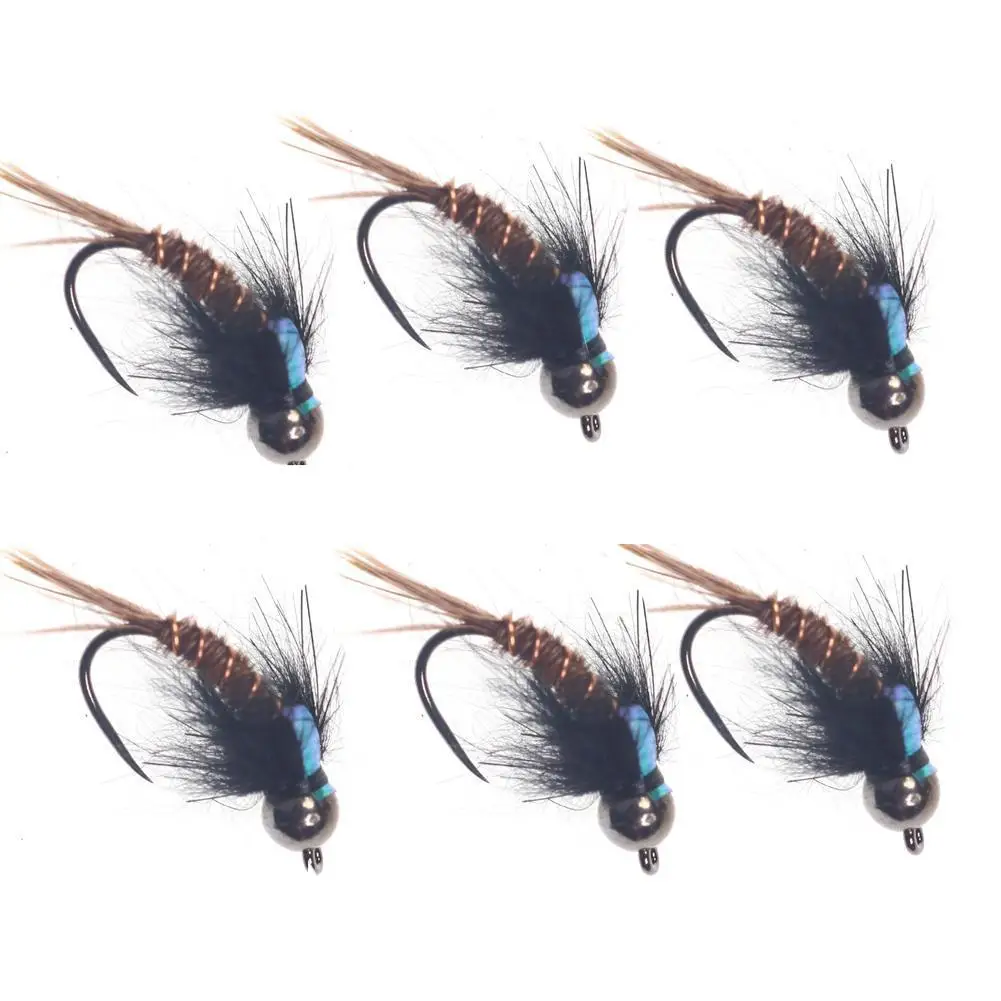 

6PCS/SET Caddis Nymph Bionic Bait Color Fly Bait Fishing Accessories F5Y8