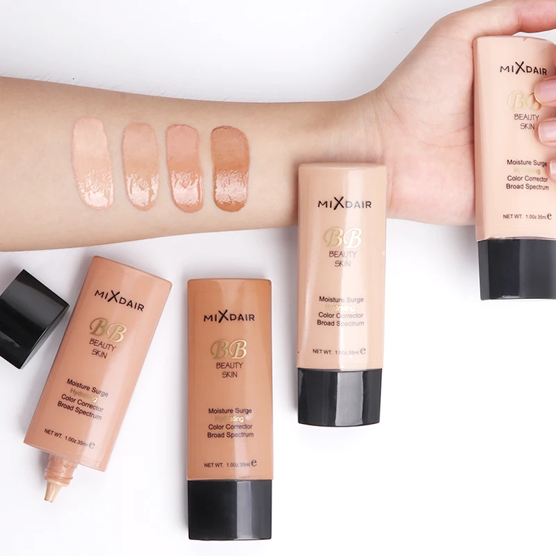 MIXDAIR Liquid Foundation Moisturizing Face Make Up Base BB Cream Whitening Full Coverage Concealer Long Lasting Primer | Красота и