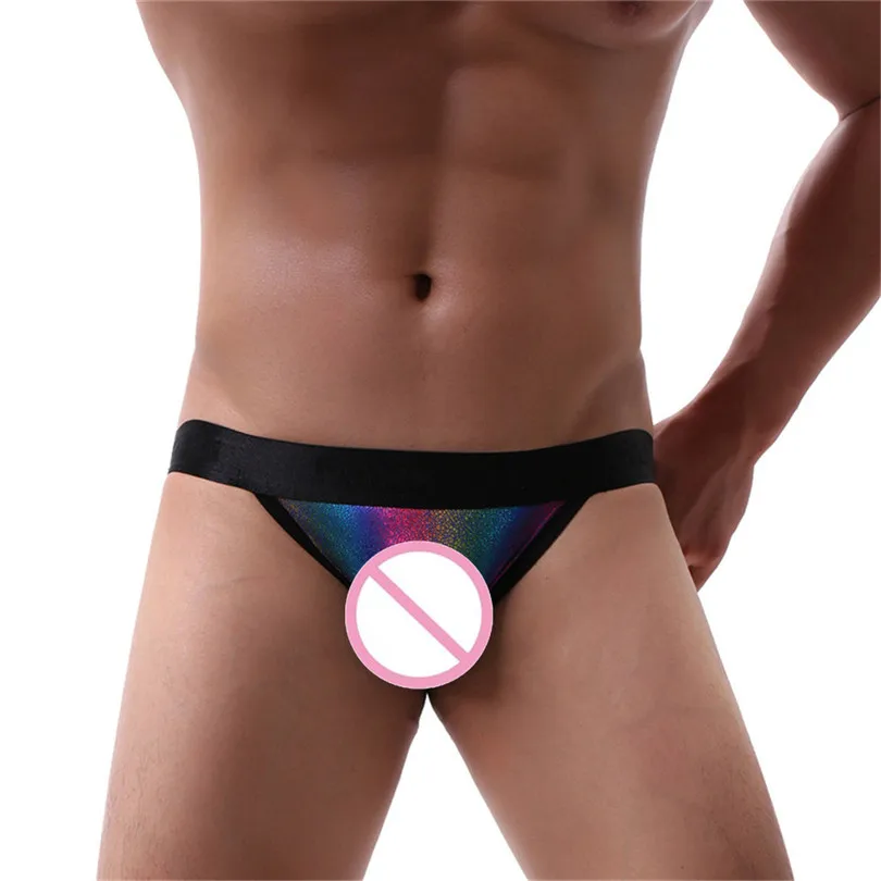 Сексуальные трусы мужское сексуальное дышащее нижнее белье прозрачные шорты с