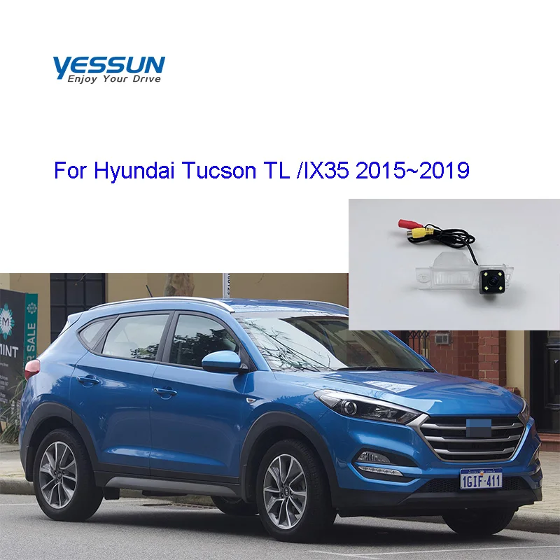 

Rear view camera for Hyundai Tucson 2016 Tucson IX IX35 TL 2015~2019 CCD night view car backup license plate camera