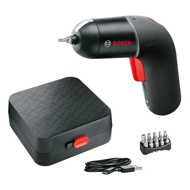 

Bosch Electric Screwdriver Electric Batch Rechargeable Screwdriver Mini Automatic Tightening Machine Electric Tool Household ixo