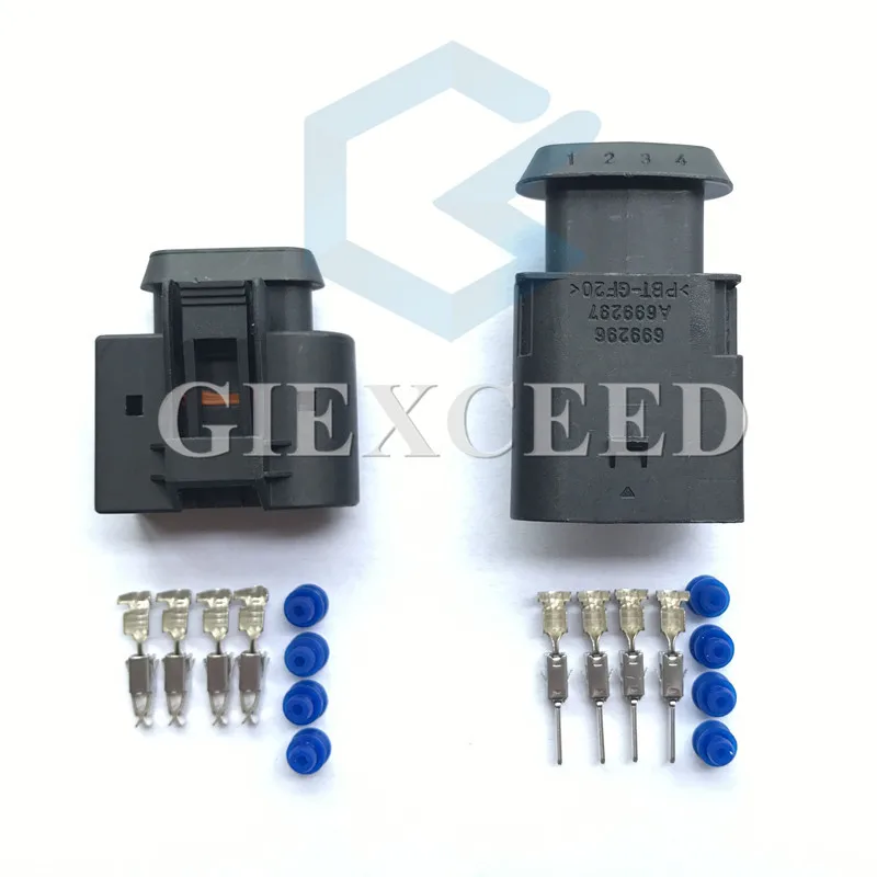 2 комплекта 4 Pin 9441491/2E0 905 KT 699296/A699297 Женский Мужской автомобильный катушка