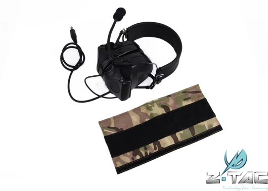 Z044-BK ZTAC конфигурация версия силиконовый наушник водонепроницаемый страйкбол гарнитура Z044 - Цвет: Z044-BK