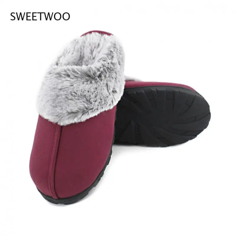 Женские домашние тапочки из овечьей кожи зимние меховые Флисовые Тапочки