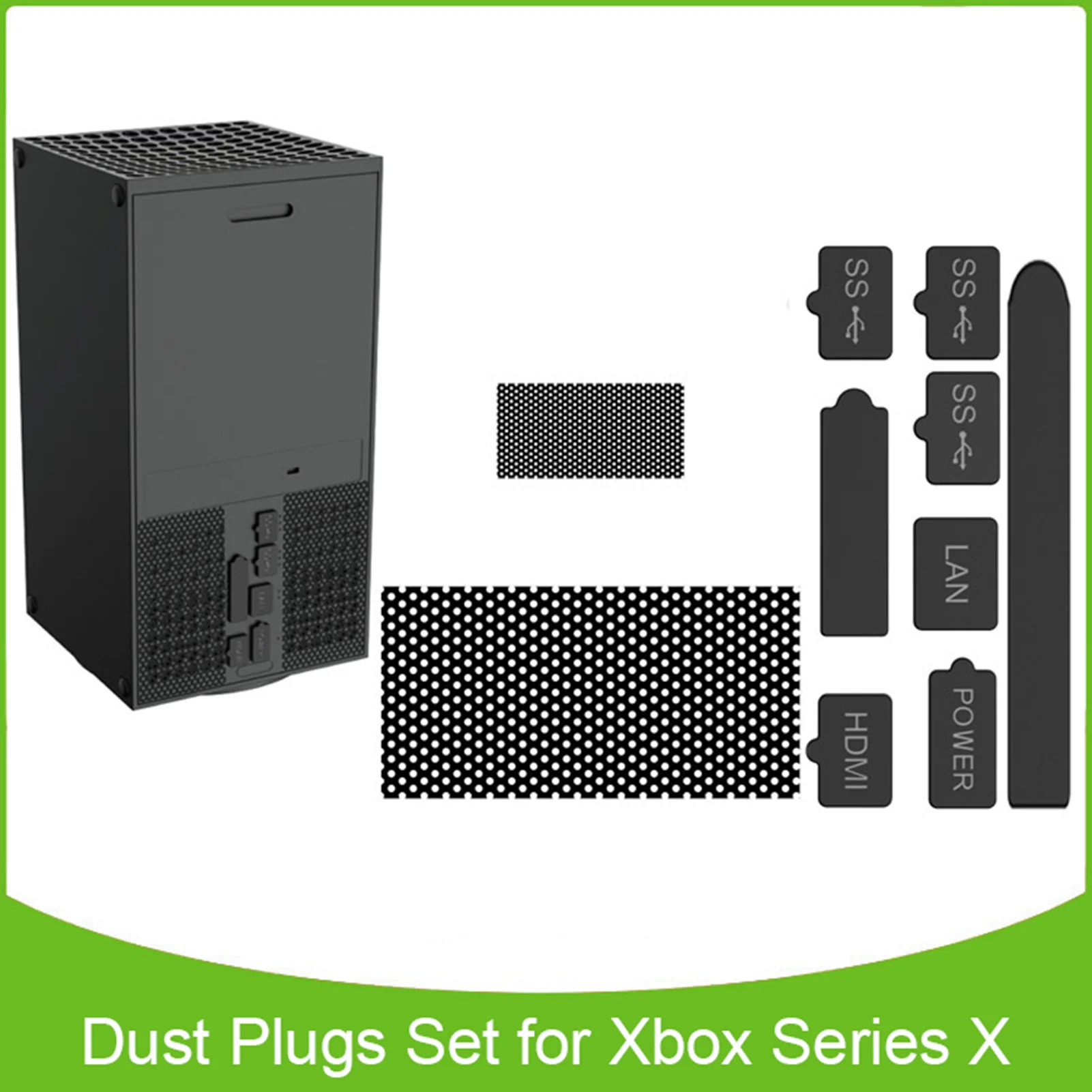 Набор силиконовых пылезащитных заглушек для консоли Xbox Series X S набор XBOX