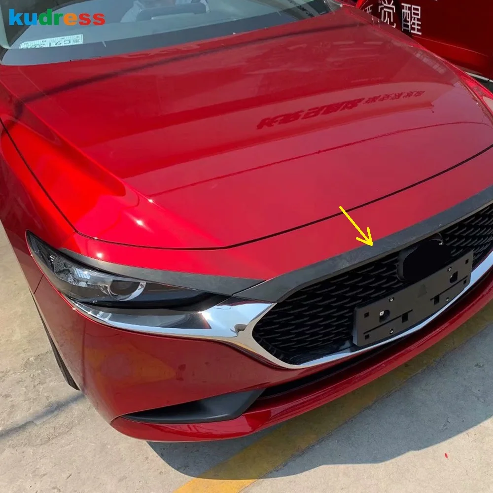 Для Mazda 3 M3 Axela 2019 2020 отделка из углеродного волокна Декоративная полоса