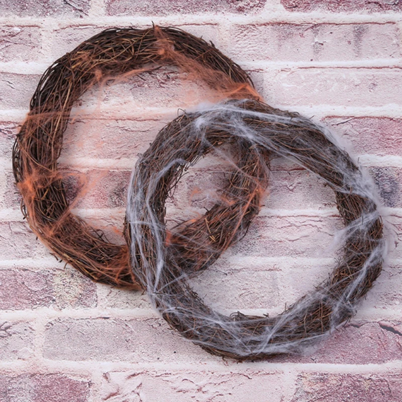 Паук Паутина кулон венок окна двери украшения для дома вечерние Хэллоуин