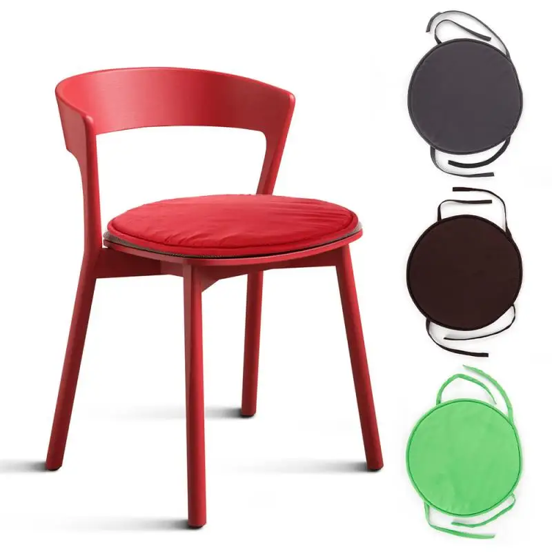 

Cotton Car Round Cushion Pad Tatami Chair Seat Pads Sofa Non-slip Buttocks Cushion For Home Office 2021 New Removable Mat