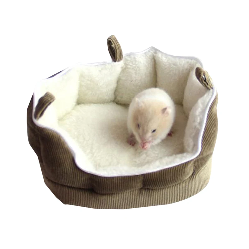 Маленькое гнездо для домашних животных ежик белка кровать хомяка волк морская