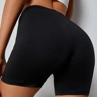 solid high stretch biker shorts women high waist workout shorts vital seamless fitness yoga running shorts sport gym leggings
