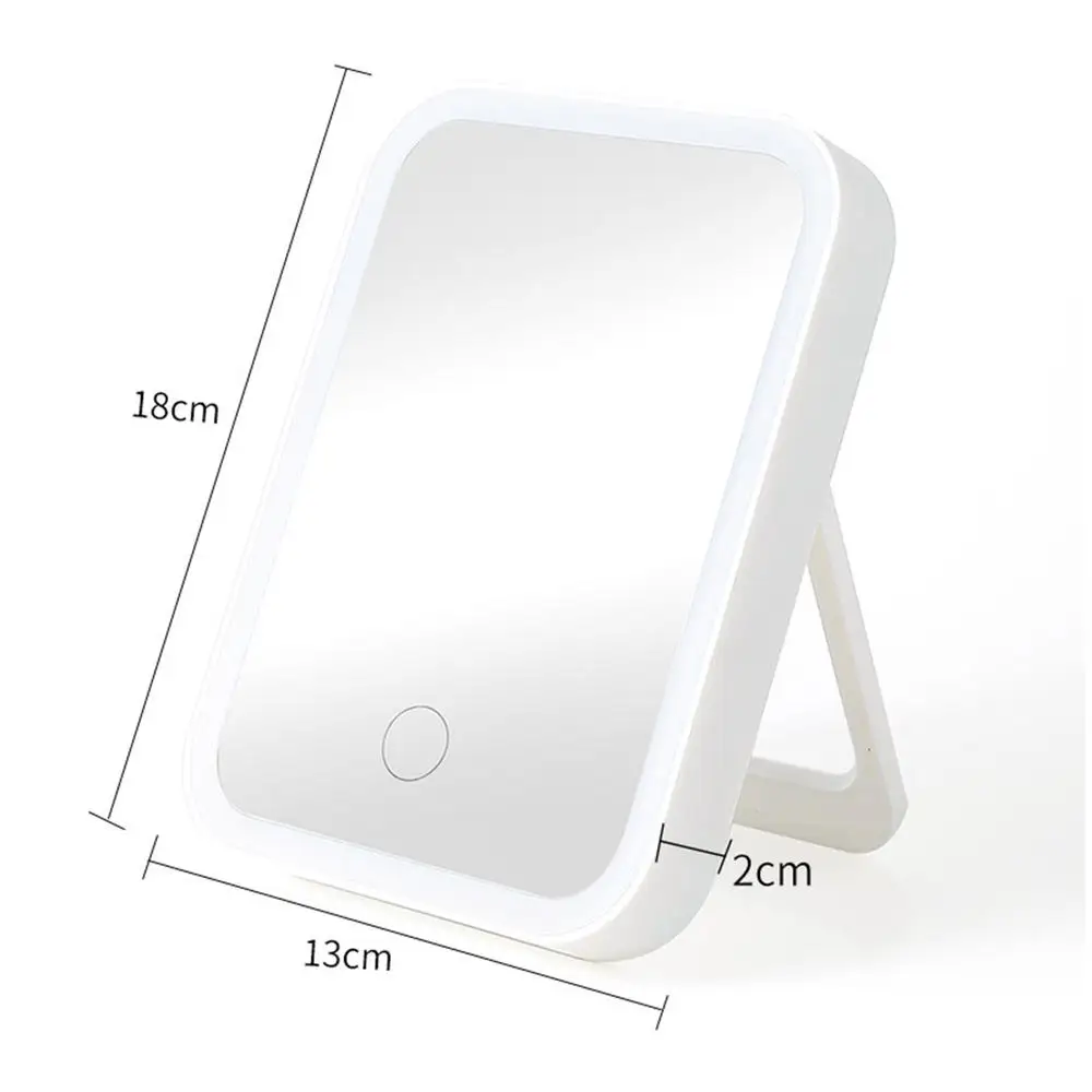 Зеркало для макияжа с сенсорным экраном и светодиодный подсветкой | Красота