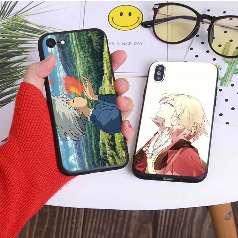 Phone Case For iPhone 11 Pro Max 2019 Soft silicone Cover Howls Moving Castle |