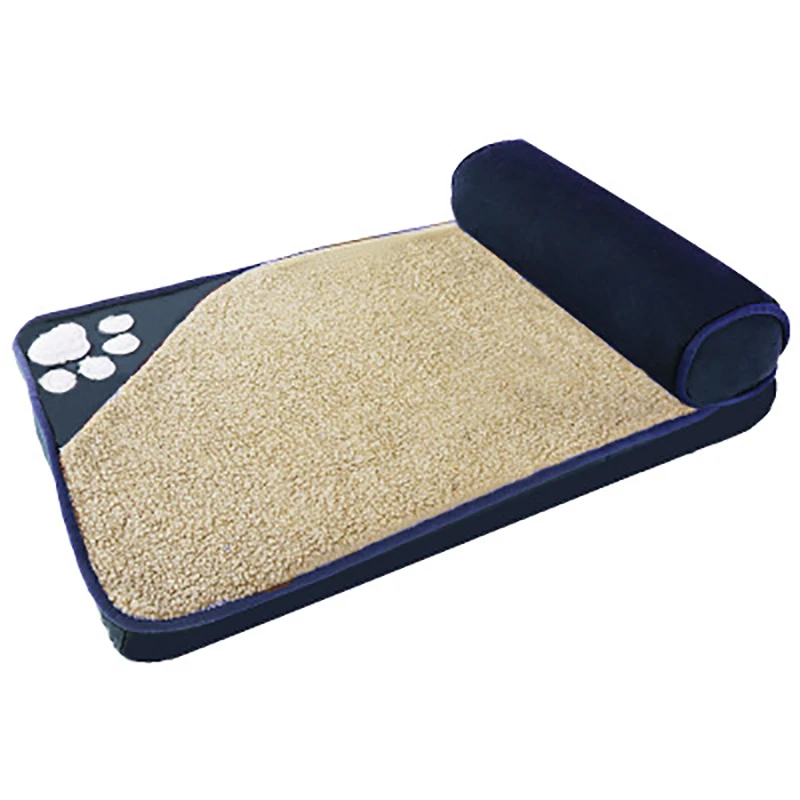 Темно синие коричневые съемные и моющиеся домашние Гнезда Собака Хаски Аляска