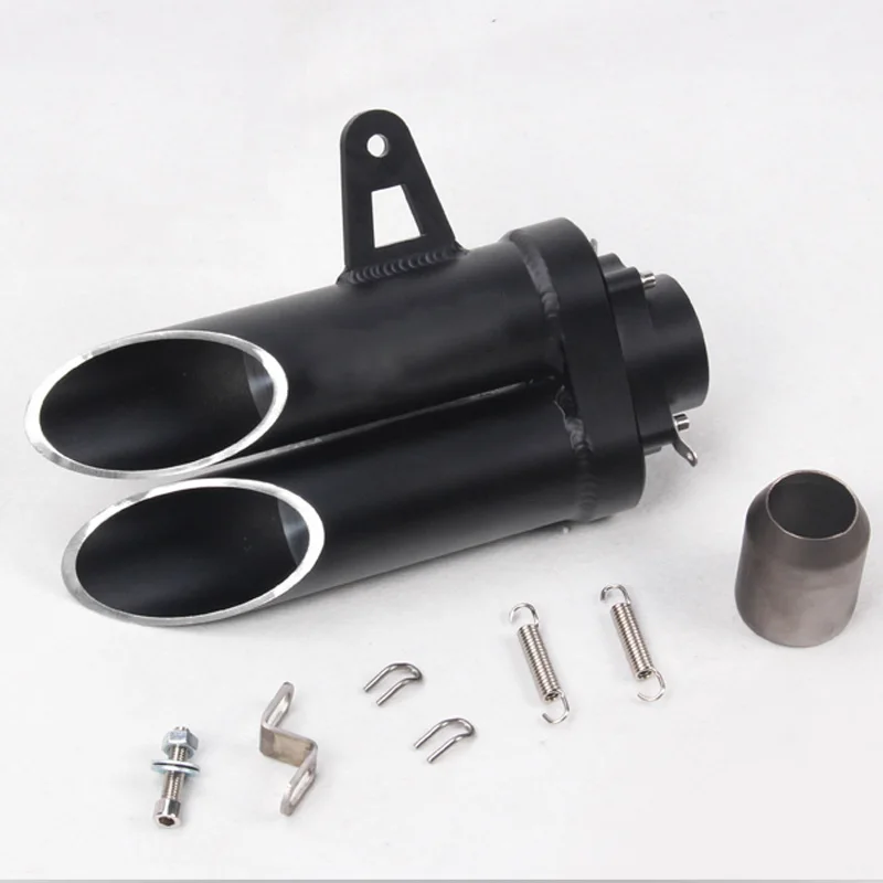 Выхлопной глушитель для мотоцикла Yamaha R1 R3 R6 YZF 51 мм трубка скутера двойная