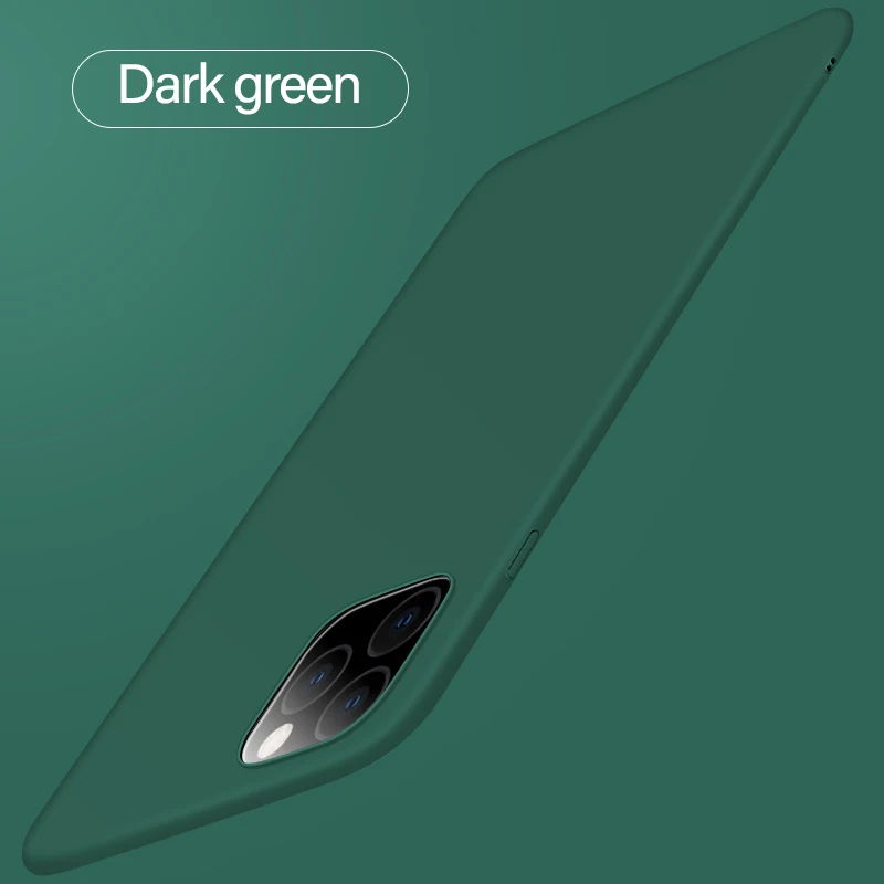 Magnetic Matte PC Phone Case For iPhone 13 12 11 Pro max SE XSmax XR XS X 8 7 6 Plus Protection Cover