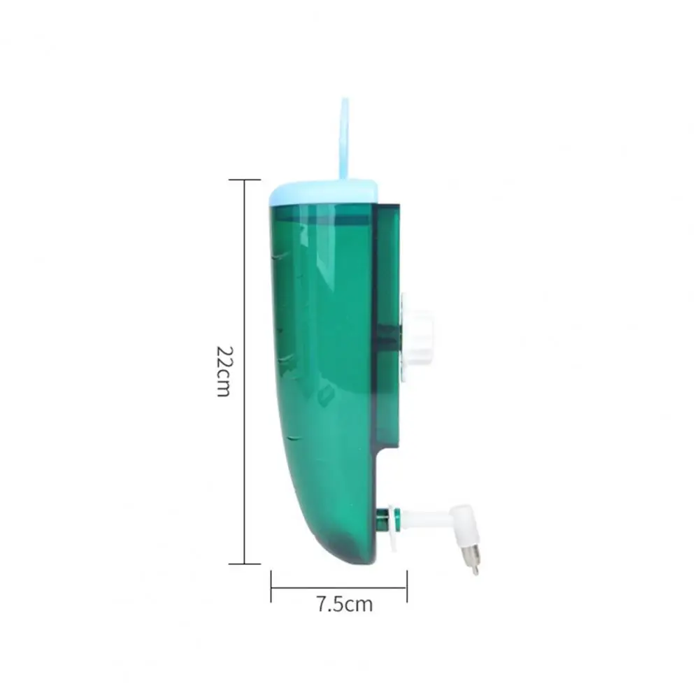 

New Style Portable Pet Dispenser Carrot Shape Design Wall-Mounting PVC Detachable Drinking Fountain for Rabbit Feeding Supplies