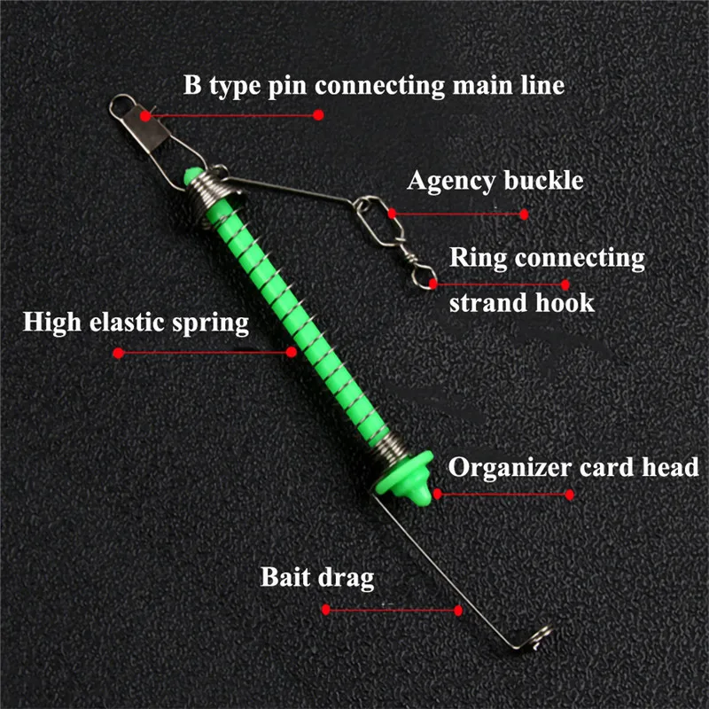 Автоматическое выталкивание двойного крючка для ловли рыбы на осень полная