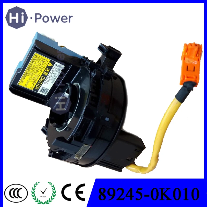 89245-0K010 Заводной спиральный кабель датчик для Toyota Fortuner 2009-13 89245-0K010 84307-0K020