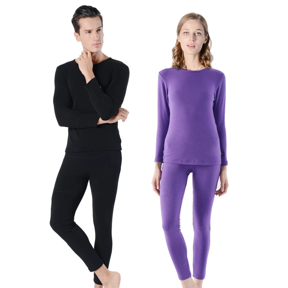 

2019 Winter Set Of Insulated Electric Underwear Smart Female Winter Electric Heating Zone Charge Self-heating Clothes 2 Masterly