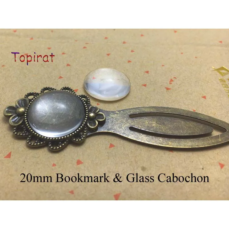 10 шт. Закладка в форме цветка установка 20 мм заготовки под Кабошон Базовые лотки с