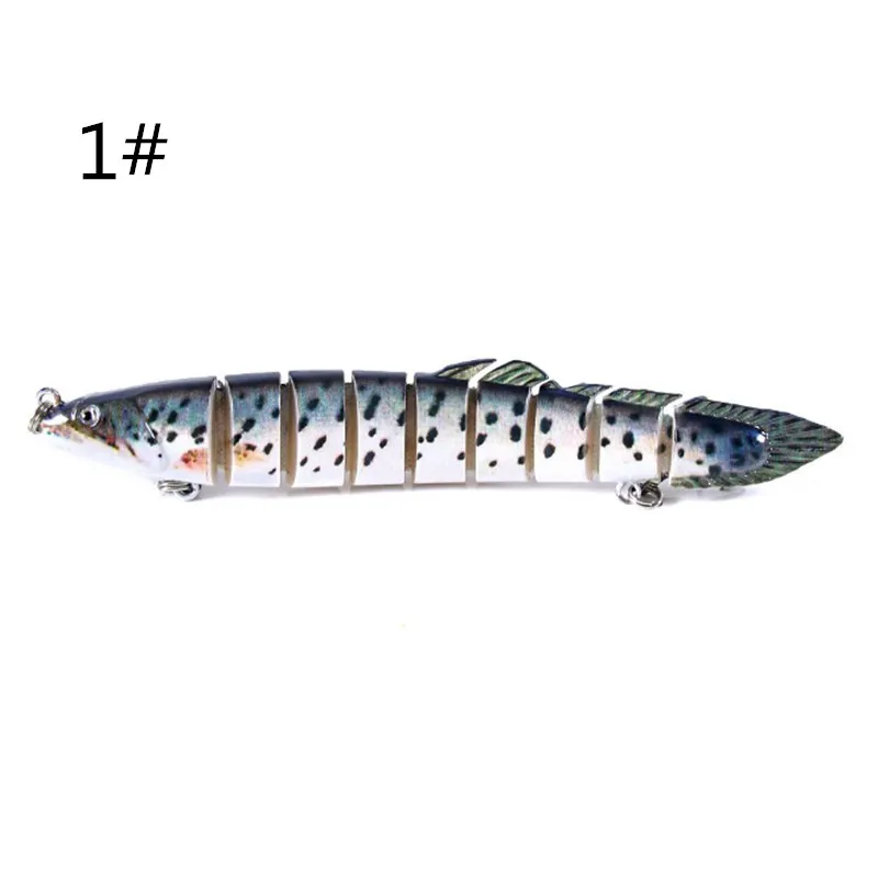 Реалистичная рыболовная приманка East Rain с несколькими сегментами и шарнирными