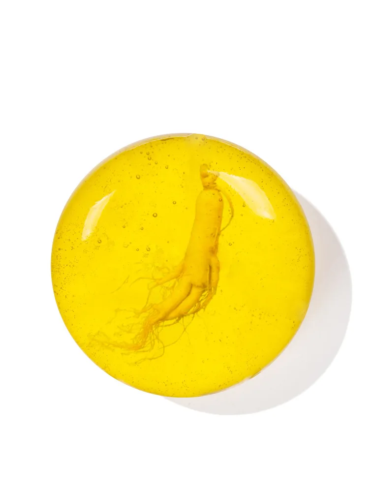 Мыло ручной работы мыло из женьшеня козье молоко морская соль мыть очищающее