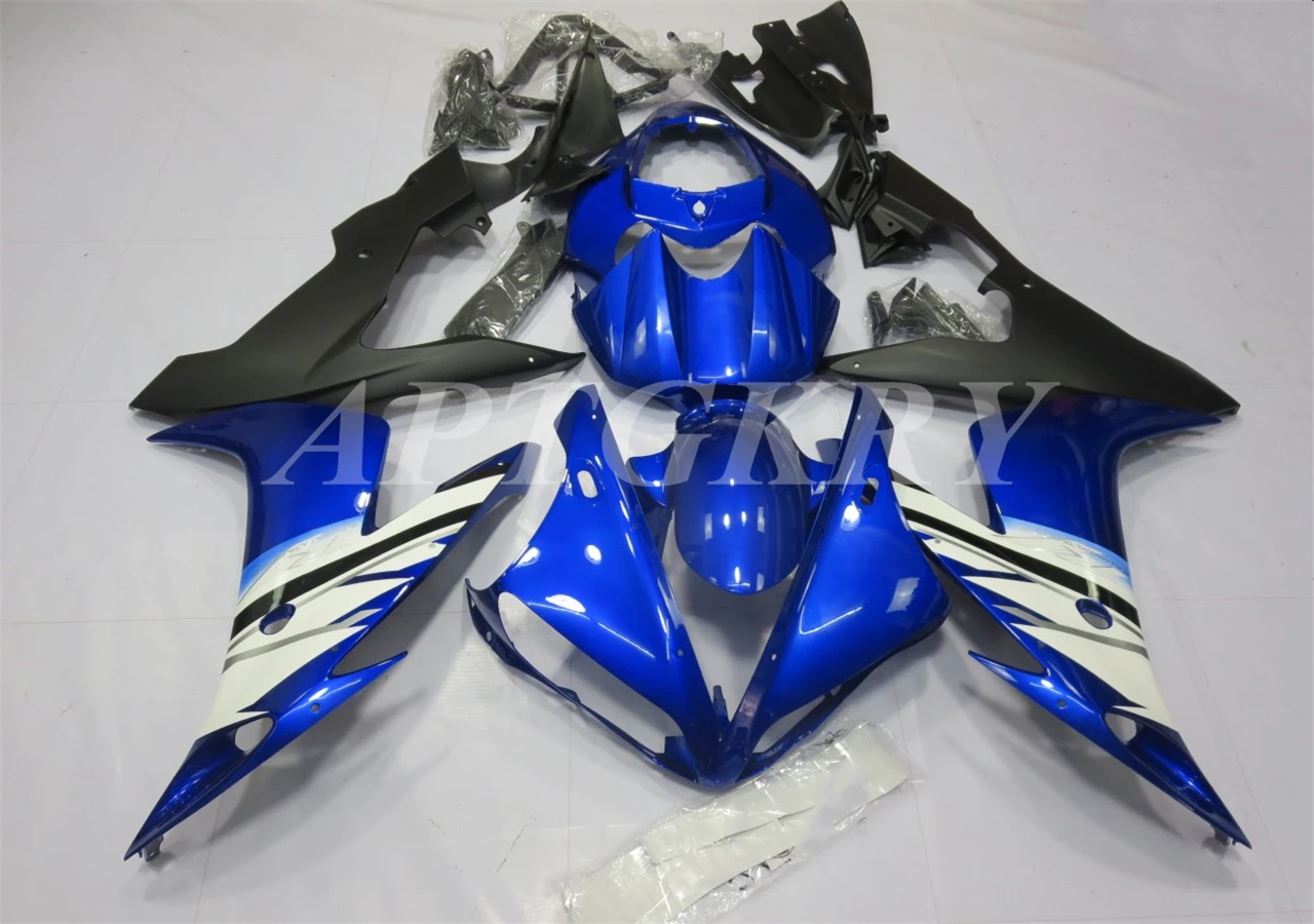 

Новый корпус из АБС-пластика для мотоцикла обтекателей для YAMAHA YZF R1 2004 2005 2006 YZF-R1 YZF 1000R нестандартного синего цвета
