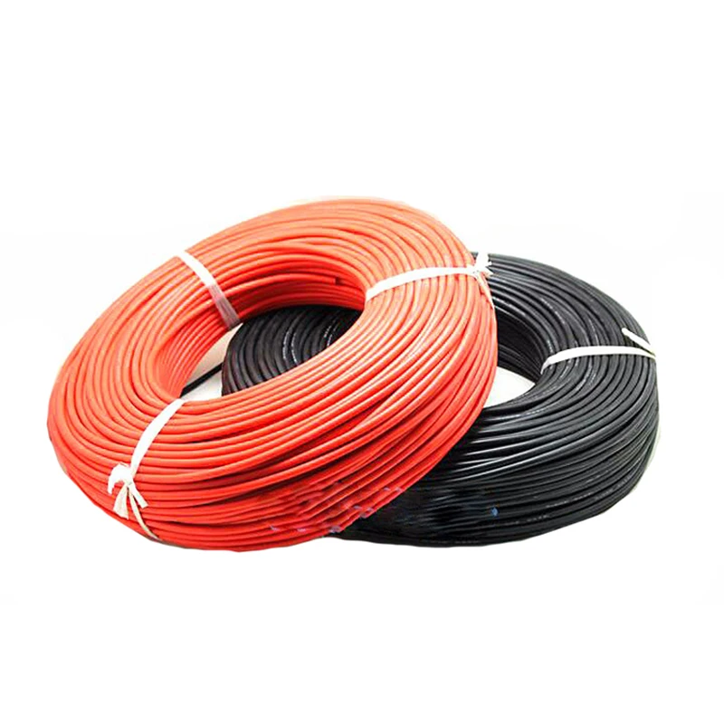 10 метров (5 красный + 5 черный) 26 AWG гибкий силиконовый провод RC кабель 26AWG 30/0.08TS