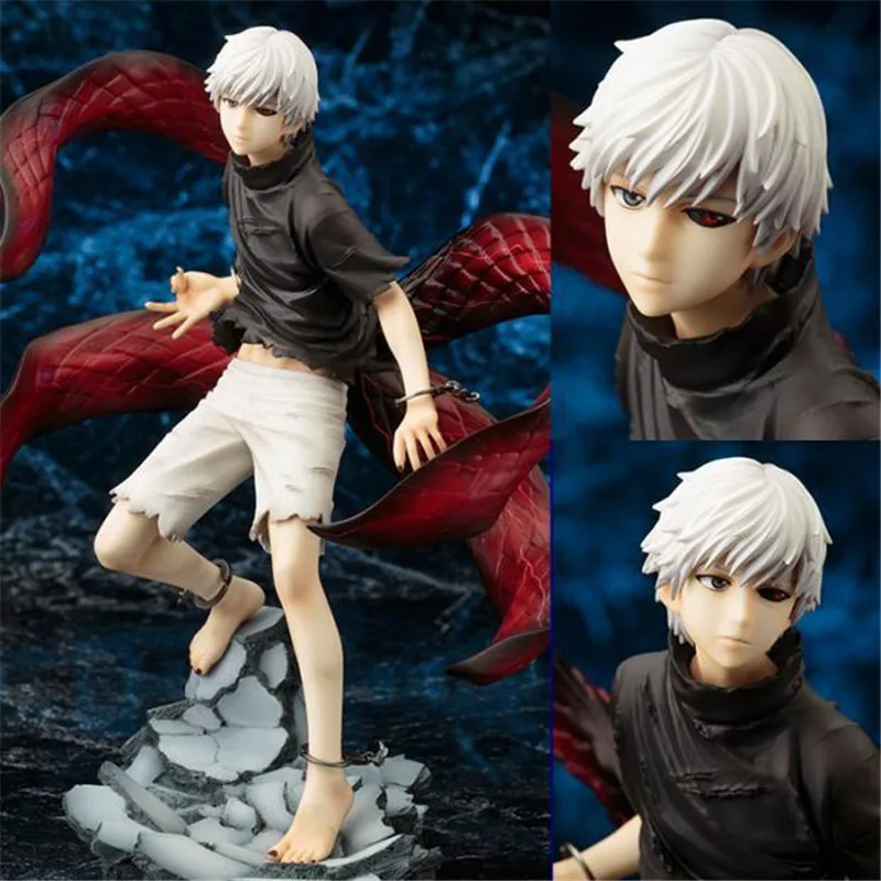 

Anime Tokyo Ghoul Figure Kaneki Ken Touka Kirishima PVC Action Figure Kaneki Ken Awakening Figurine Generation of Dark Jin Muyan