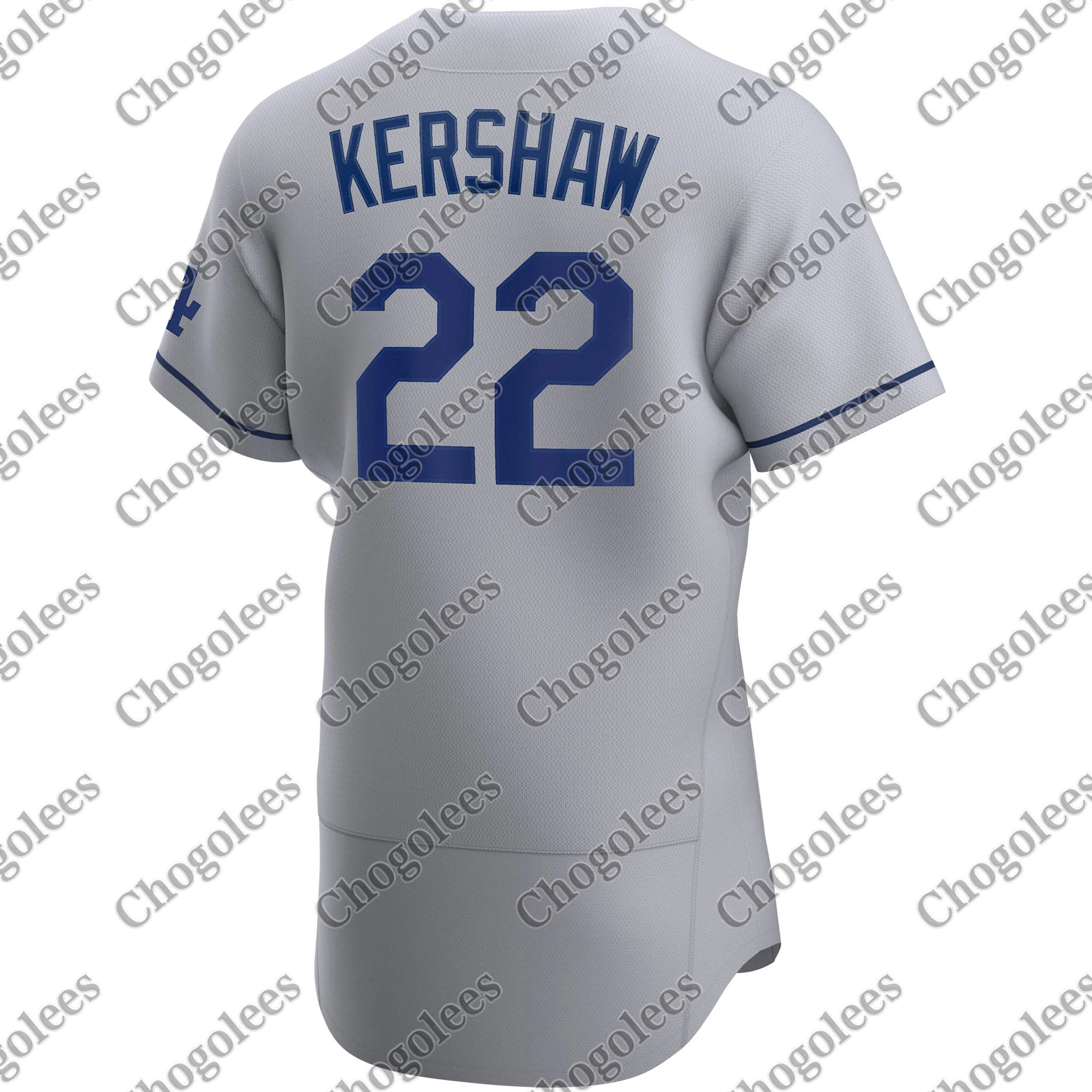 

Baseball Jersey Clayton Kershaw Los Angeles Road 2020 Player Jersey - Gray