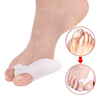 foot care relief pads pedicure silicone gel thumb corrector bunion toe protector separator hallux valgus finger straightener