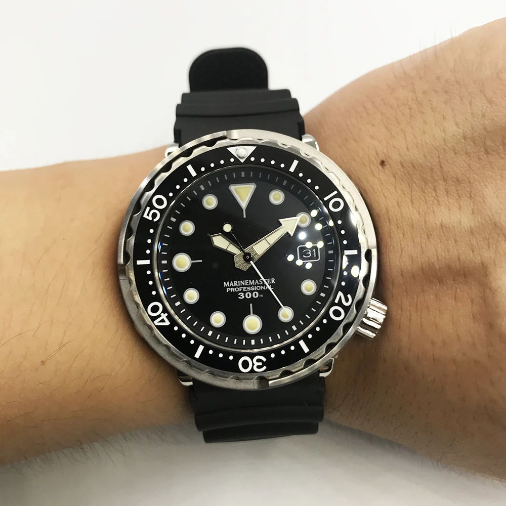 Мужские автоматические часы Tuna SBBN015 NH35 механизм 300 м водонепроницаемые Модные
