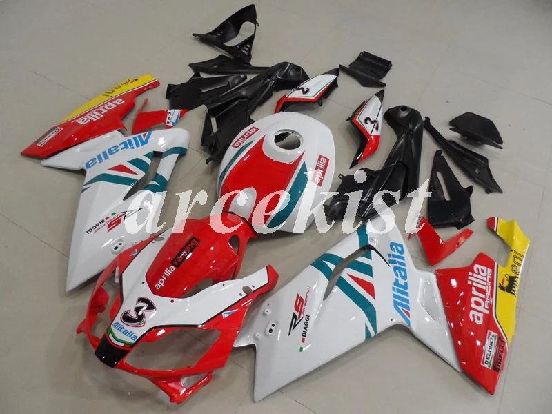 

Новый набор обтекателей для литья под давлением из АБС-пластика, подходит для Aprilia RS125 125 2006 2007 2008 2009 2010 RS4, красный цвет на заказ