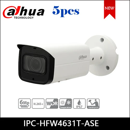 Камера видеонаблюдения Dahua 6 МП инфракрасная мини-камера безопасности с