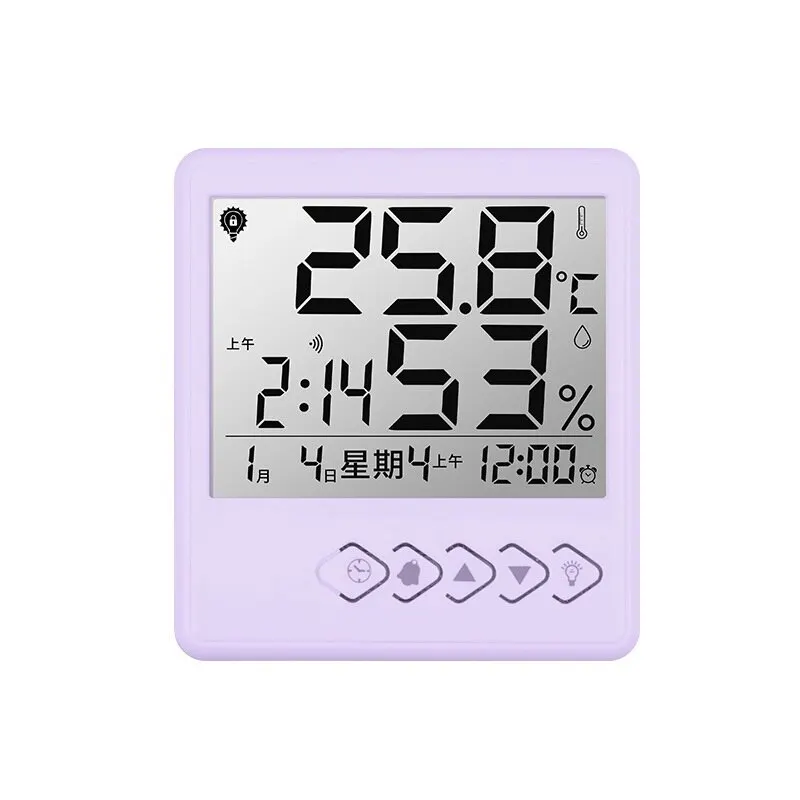 Цифровой термометр гигрометр измеритель температуры в помещении влажности