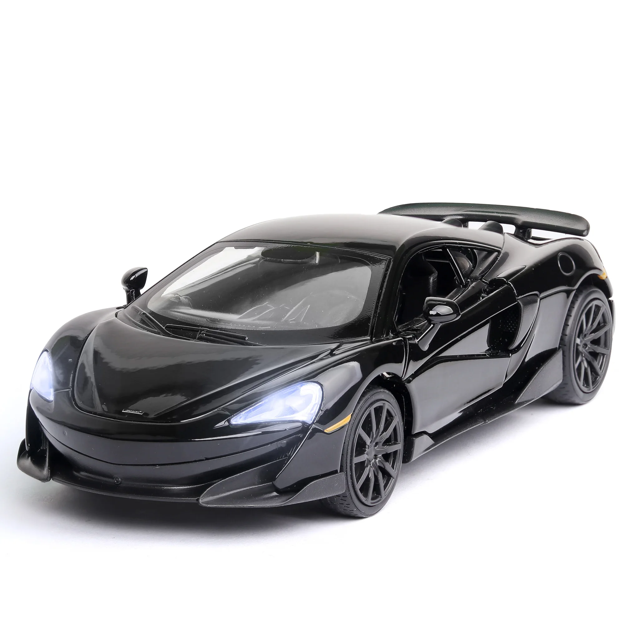 1/32 литой под давлением сплав спортивная модель автомобиля McLaren 600LT оттягивается