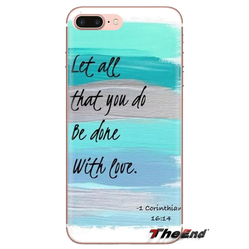 Свободу жизнь цитата из Библии Господь дух для iPhone XS Max XR X 4 4S 5 5S 5C SE 6 6S 7 8 плюс samsung