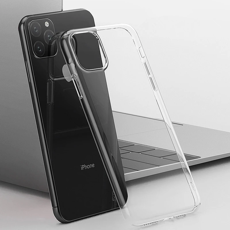 Чехол для iPhone прозрачный мягкий чехол из термополиуретана 11 Pro Max 7 8 6 6s Plus 7Plus 8Plus X XS