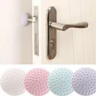 Утолщенная Бесшумная резиновая накладка на дверную ручку, 4 цвета