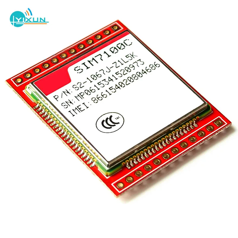 SIMCOM SIM7100C LTE Cat-3, модуль с полным интерфейсом, LTE-TDD B38/B39/B40/B41,LTE-FDD B1/B3/B8,TD-SCDMA B34/B39,UMTS/HSDPA/HSPA + B1/B8