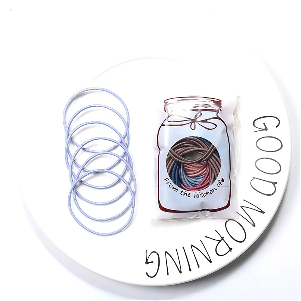 20 звёзд простая Базовая нейлоновая резинка для волос высокоэластичная бесшовная